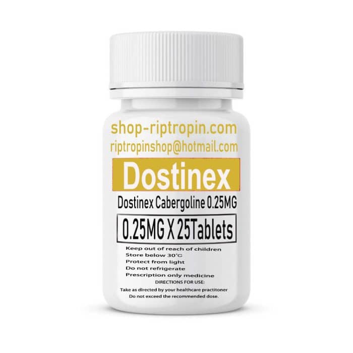 Dostinex Oral Steroids Tablets 0.25mg 25pcs-BN CASE DX