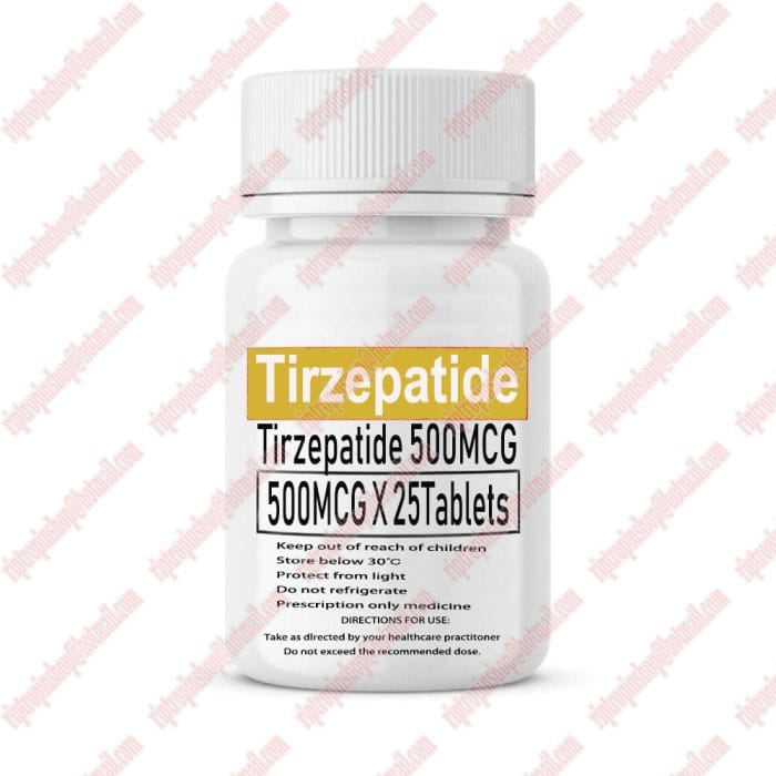 Tirzepatide 500mcg 25tablets Oral steroids tablets